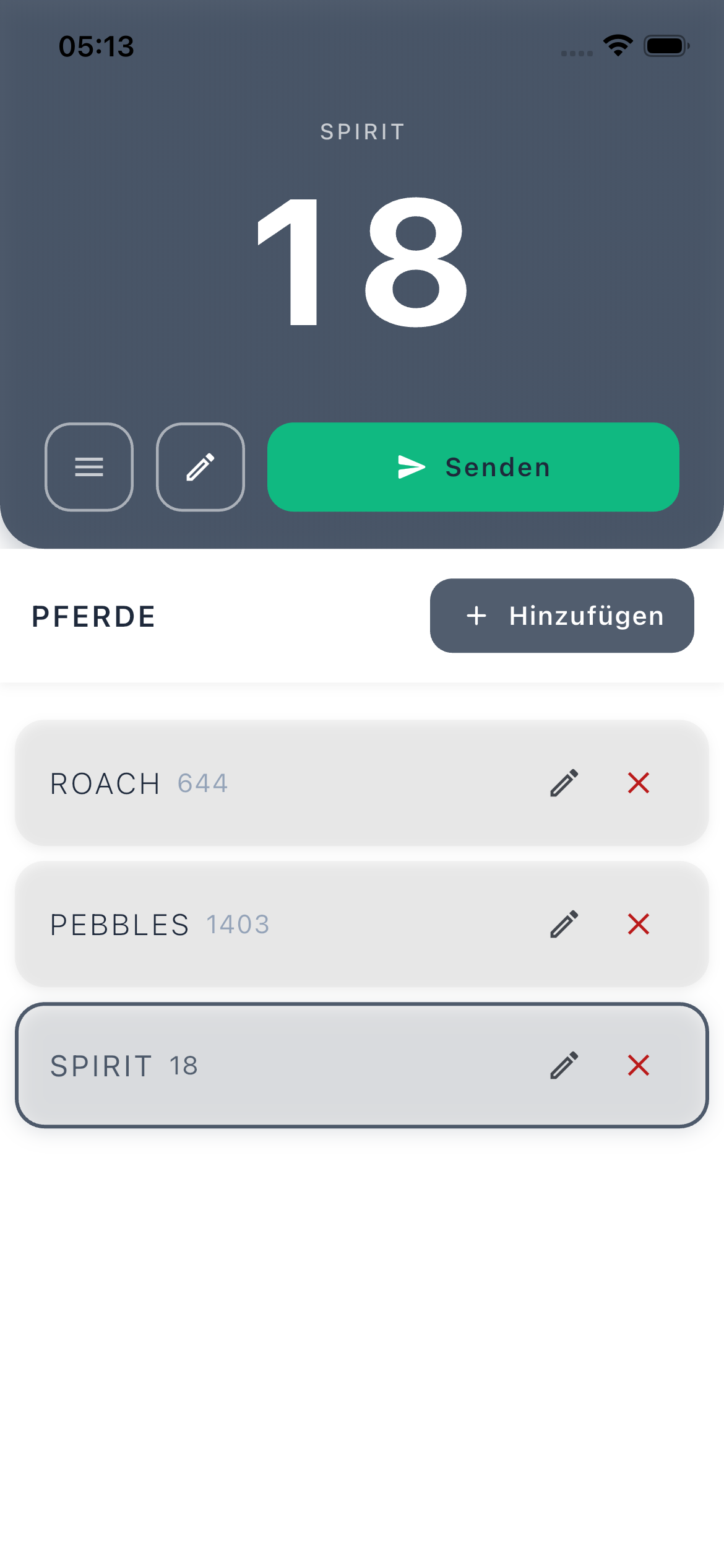 Tournament ID app screenshot